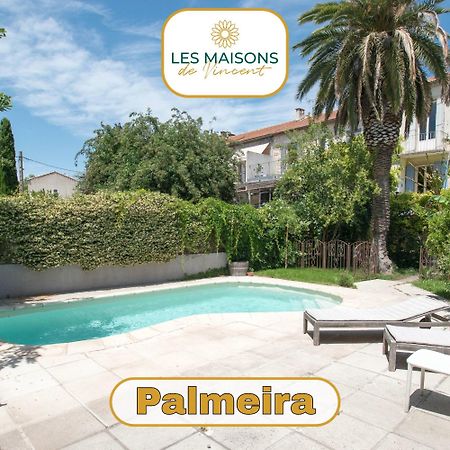 Palmeira, Piscine - Parking - Clim Arles Esterno foto